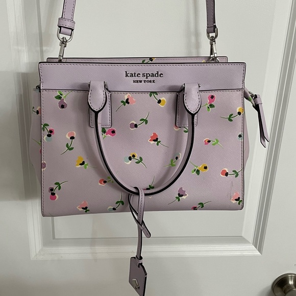 Kate Spade Medium Floral Satchel Cameron - Picture 3 of 4